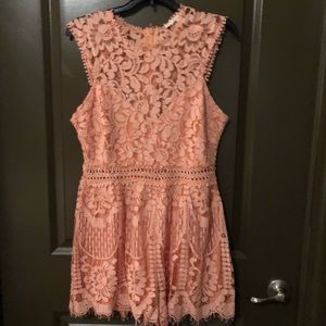 Coral Romper